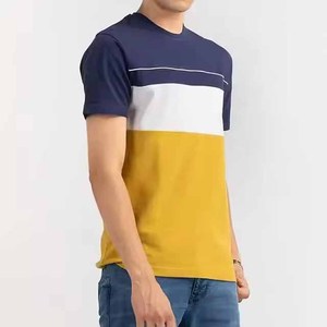 T-shirt pour homme personnalisé avec logo, meilleur prix, 100% coton, motif uni, design personnalisé, t-shirt vierge - Product Image 2