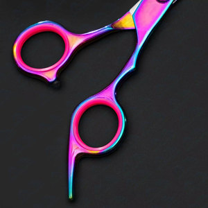 Tijeras de peluquería japonesas de acero inoxidable con cuchillas afiladas de color Aurora para salón, tijeras profesionales para cortar el cabello de 6.5 pulgadas - Product Image 6