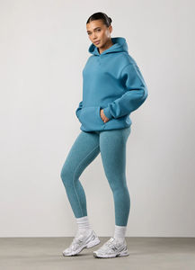 Sudadera con Capucha de Felpa para Mujer, Estilo Relajado con Hombros Caídos, Antiarrugas, Transpirable, con Bordado 3D Frontal, Estilo Urbano, ¡Gran Venta! - Product Image 3