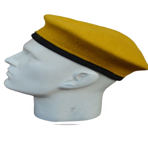Custom Wool French <b>Beret</b> Cap-Security Striped Breathable Four Seasons Sports Use Seasons Sports Use High Quality Outdoor Parade - Product Image 3