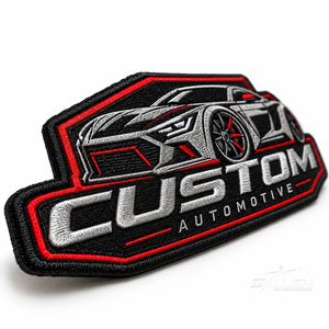 Écussons brodés de marque de mode en gros, badges logo OEM à coudre ou thermocollants pour vêtements et accessoires - Product Image 3