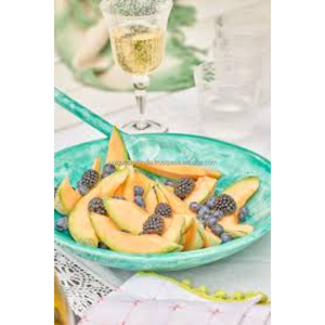 FormaSet Juego combinado de estilos contemporáneos Elegante plato de resina plano desechable y cuenco a juego para comer y regalar - Product Image 4