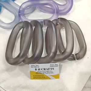 โซ่เรซิ่นหลากสีแบบด้าน  แบบหนา  อะคริลิค  แบบคิวบัน  สำหรับตกแต่งผนัง  มีทุกสี - Product Image 2