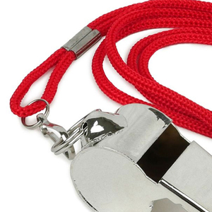 High Quality Custom Made OEM Whistle Cords New Arrival with Customized Colors Size Logo Decorations Made From Durable Polyester - Product Image 6