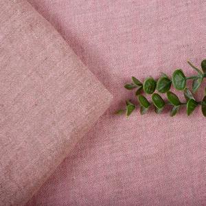 Tissu en mélange de lin teint en fil, effet sergé, lavé sur mesure, vente directe usine - Product Image 5