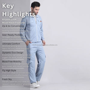 Nardon Apparels' Winter Heavyweight Nylon Chándal Logotipo personalizado Reflectante Zip-up Cotton Joggers Set Oversized Skinny Hoodies - Product Image 6