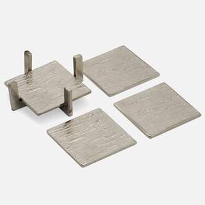 Juego de Posavasos de Latón de Estilo Moderno, Posavasos de Latón Hechos a Mano, Posavasos de Latón Sólido para Mesa, Juego de Posavasos Decorativos, Posavasos de Latón Premium - Product Image 4