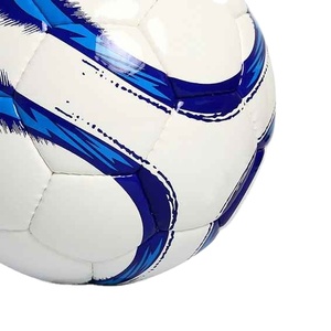 Ballon de football de qualité supérieure, haute rétention d'air, résistant, imprimé sur écran, taille personnalisée, en cuir classique - Product Image 5