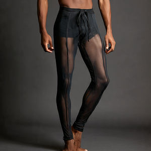 Leggings sexy en maille transparente de haute qualité, taille élastique, pour la plage, pantalon de compression, séchage rapide, résistant à l'eau, légers - Product Image 3