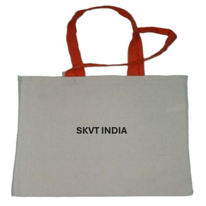 Custom Printed 100%Organic Cotton Shopping Tote Shoulder Bags Promotional Customized Logo and Color for Grocery Selling Tote Bag - Product Image 6