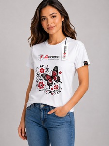 Camiseta de Mujer con Logotipo Personalizado, Ropa Casual de Primera Calidad con Servicios de Proveedor Mayorista de Marca Privada y Talla OEM - Product Image 5