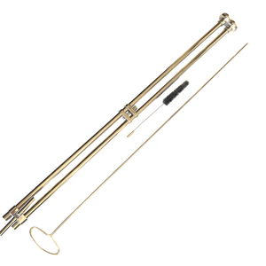 Ensemble d'embryotomes avec fil d'insertion et brosse de nettoyage en acier inoxydable chromé, tous les instruments vétérinaires disponibles - Product Image 3