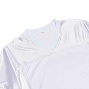 Nouvelle arrivée, maillot de football américain personnalisé, design noir en mesh, dégradé authentique, tendance - Product Image 4