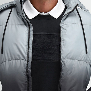 Chaqueta Bomber Acolchada Gruesa Impermeable y Transpirable con Capucha para Hombre, Estilo Casual de Invierno, Relleno de Algodón, Cortavientos de Alta Calidad - Product Image 6