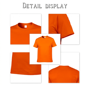 T-shirt en coton 100% pour homme, OEM ODM, t-shirt personnalisé, impression en relief du logo, t-shirt graphique unisexe à manches courtes pour homme - Product Image 3