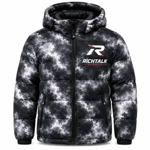 Breathable Hooded Winter Puffer Jacket for <b>Men</b> Front Logo Low MOQ Best Selling Made in Pakistan for Adults 2026 - Product Image 1