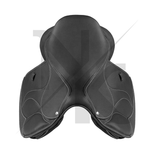 Silla de montar inglesa profesional de primera calidad, con estructura de madera y material de cuero, productos de carreras de caballos ingleses de la India. - Product Image 6