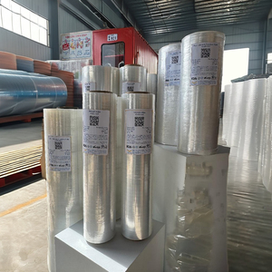 Phim cán màng LLDPE chất lượng máy móc, bề mặt nhẵn, trong suốt, mềm, 500m, dùng làm nhãn bao bì VI NA AUSTRALIA, loại Joint Stock. - Product Image 1