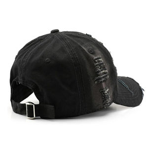 Gorras de Béisbol Desgastadas 100% Algodón, 6 Paneles, Satén, Lona, Mezclilla, Ripped, Lavadas, Impermeables, Uso Casual - Product Image 6