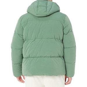 Chaqueta Acolchada con Capucha para Hombre, Material de Poliéster/Nailon, Impermeable y Ecológica, Ropa de Invierno con Logotipo Frontal - Product Image 2