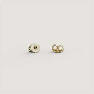 14K 18K Solid Gold Unique Starfish <b>Solitaire</b> Stud Earrings Custom Minimalist Dainty Everyday <b>Summer</b> Delicate Jewelry Manufacture - Product Image 4