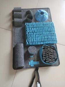 2022 dayanıklı noel şok Mat Pet oyuncak gizlemek ve aramak burun çalışması koku eğitim gıda gizleme peluş keçe köpek çiğnemek oyuncak - Product Image 5