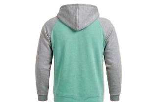 Sweat-shirt à capuche court d'hiver pour homme, personnalisé, de haute qualité, 100% coton, vêtements de sport - Product Image 2