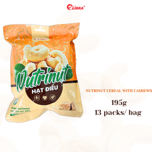 Nutrinut 195g Cashew Cereal Energy <b>Biscuits</b> Healthy Snack ODM Vietnam Supply - Product Image 1