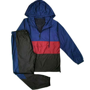 Conjunto Cortavientos para Deportes al Aire Libre, Chaqueta y Pantalones Ligeros, Ropa Casual, Transpirable, Cómoda y con Estilo - Product Image 1