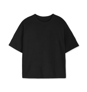 เสื้อยืดเรียบง่ายขายส่งจำนวนมาก เสื้อคอกลมผ้าฝ้าย - Product Image 3