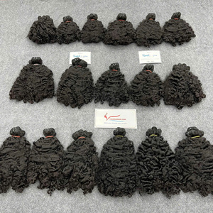 PRODUIT PHARE Extensions de cheveux humains 100% vietnamiens bouclés 14-32 pouces Prêts à être expédiés Double tirage Sans perte Sans emmêlement - Product Image 3