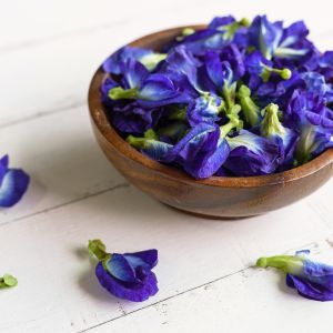 Fleurs de pois papillon séchées, pétales bleus naturels pour la fabrication de thé, production de boissons, vente en gros, approvisionnement Vietnam - Product Image 2