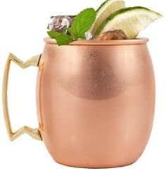 Taza Moscow Mule de Cobre Hecha a Mano, Vaso para Beber Cócteles de Cobre con Asa Suave para Bares, Cafeterías, Restaurantes y Uso Doméstico - Product Image 5