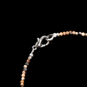 Pulsera de rodocrosita natural con cuentas facetadas, pulsera de piedras preciosas redondas para mujer, joyería de cristal curativo, pulsera de piedra natural - Product Image 3