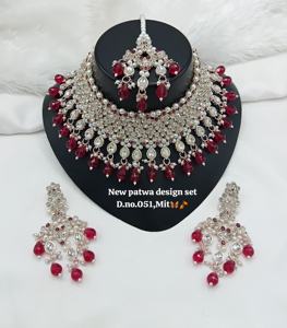 Parure de collier ras-du-cou et boucles d'oreilles pendantes en cristal de zircon cubique plaqué or rose, style ethnique, pour femme, idéale pour mariage et soirée - Product Image 3