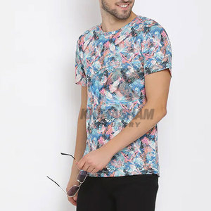 Camisetas Personalizadas para Hombre con Logotipo e Impresión, Precio de Fábrica, Servicio OEM, Poliéster/Algodón, Transpirables y Ecológicas, Corte Holgado - Product Image 4