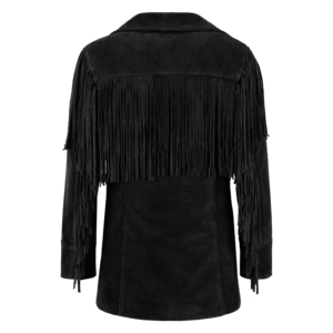 Women Western Fringe Leather <b>Jacket</b> Classic Fringe Real <b>Suede</b> <b>Jacket</b> Western Style Tassel <b>Jacket</b> OEM/ODM Wholesale Manufacturer - Product Image 3