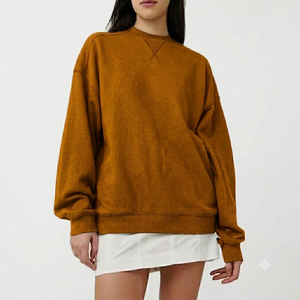 Sudadera Oversize de Cuello Alto para Mujer, Estilo Boutique Moderno, Tejido Premium, Uso Diario Relajado, Fabricación OEM - Product Image 1
