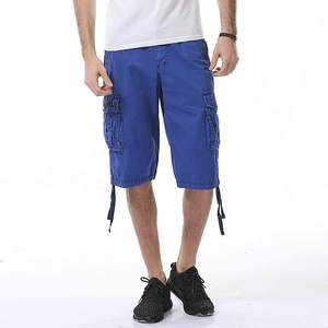 High Quality Men's Casual Cargo Shorts with Anti-Wrinkle Feature Customized Logo Fashionable New Design Direct OEM Supplier - Product Image 4