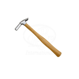 Martillo de herrador de cabeza hexagonal delgada de acero inoxidable con mango de madera, reutilizable, duradero, peso de la cabeza de 160 g - Product Image 1
