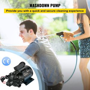 12V DC 7 GPM 60 PSI Max. Pompa per autolavaggio ad acqua salata universale autoadescante da 10 piedi con valvola in EPDM - Product Image 2