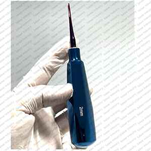 ชุดอุปกรณ์ถอนฟันแบบยก (Dental Elevator) สีน้ำเงิน สแตนเลสสตีล พร้อมด้ามจับแบบ Luxating และแบบ Serrated สำหรับการถอนฟัน ขายดี - Product Image 2