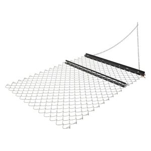 Erpice a Catena 4x4 in Acciaio Q235, 4x5 Piedi, per Livellamento del Terreno e Preparazione del Prato, Accessorio per UTV e Trattori, Durevole - Product Image 1