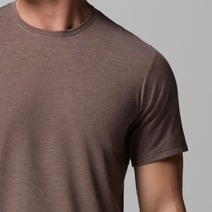 T-shirt en coton classique pour homme, coupe confortable et décontractée, tissu doux, idéal pour un style de vie décontracté, service OEM avec logo 2026 - Product Image 4