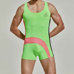 Uniforme de Lucha Atlético para Hombre Adulto, Spandex/Poliéster, Absorbe la Humedad, Ligero, Ecológico, Duradero y de Alto Rendimiento - Product Image 4