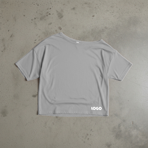 Camisetas Cortas de Algodón Transpirables y Ajustadas para Mujer, Venta Directa de Fábrica en Pakistán 2026, Moda de Verano Ecológica - Product Image 2