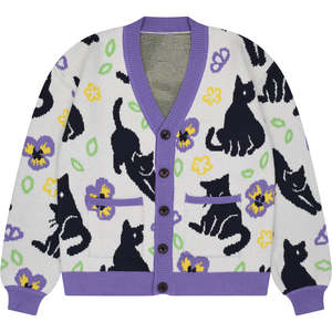 Suéter Largo con Cuello en V, Botones, Neopreno Técnico Transpirable, Diseño Estructurado, Estilo Futurista, Moderno, para Mujer - Product Image 1