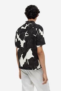 เสื้อเชิ้ตพิมพ์ลายวินเทจลายทาง แขนสั้น สไตล์ลำลองทรงโอเวอร์ไซส์ แบบติดกระดุม เหมาะสำหรับใส่ทำงาน ฤดูใบไม้ผลิ/ฤดูร้อน - Product Image 2