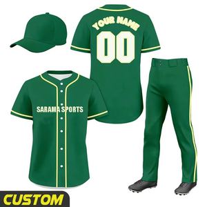 <b>Baseball</b> Uniforms Custom Printed Logo Name Number Wholesale Custom <b>Baseball</b> Apparel Manufacturer Team <b>Jerseys</b> <b>Bulk</b> Supply - Product Image 1