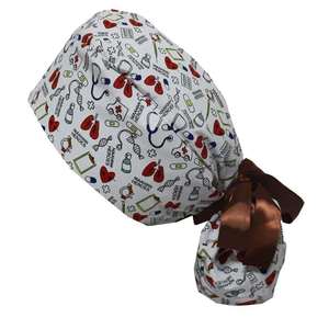 Gorros Quirúrgicos de Algodón Suave para Enfermeras, Cirujanos y Asistentes Médicos, Ajustables y Cómodos - Product Image 4